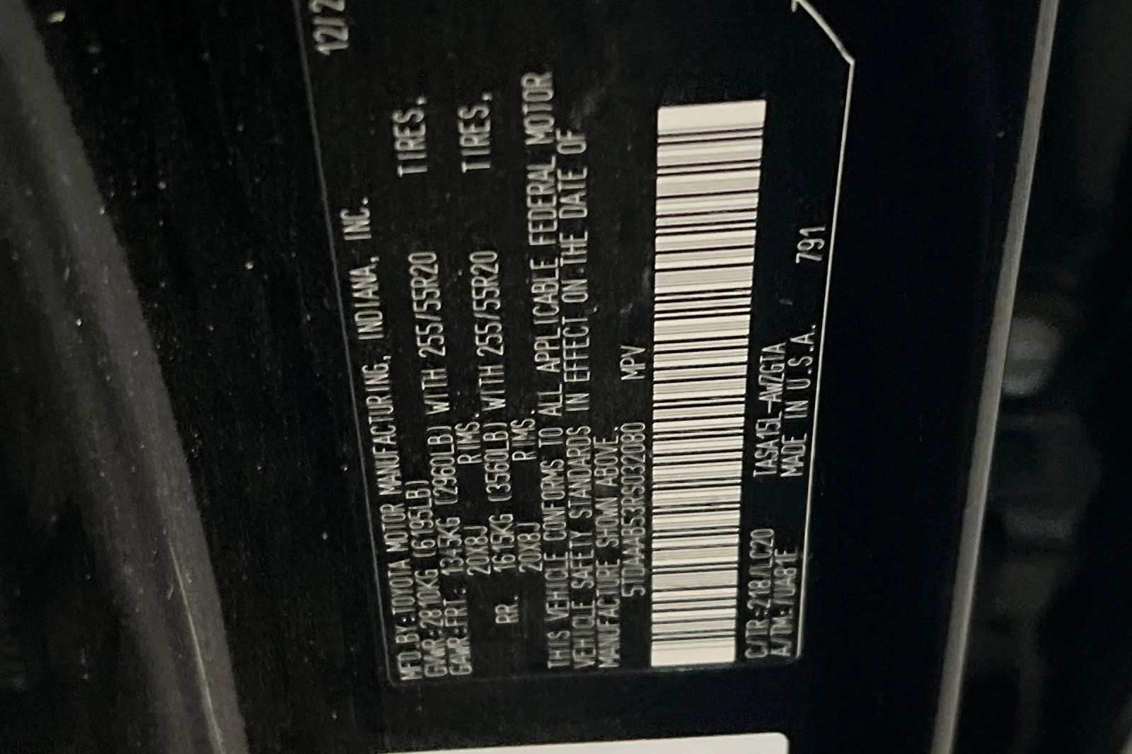 Certified Used 2024 Midnight Black Metallic Toyota Limited image 34
