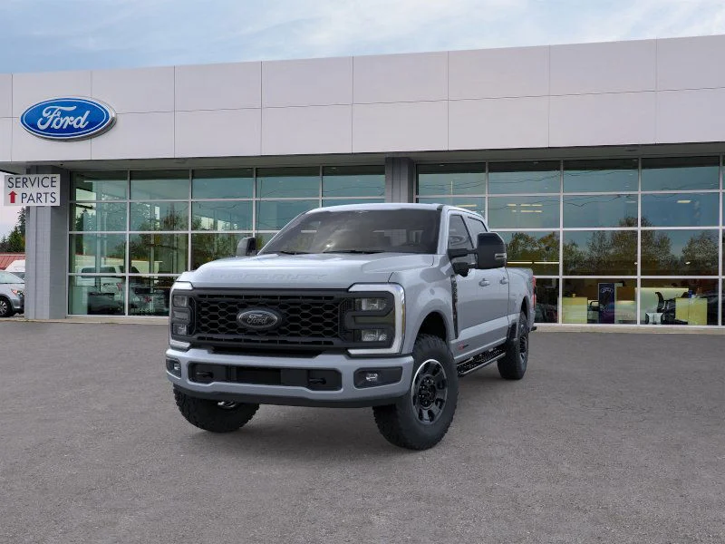 New 2025 Glacier Gray Metallic Tri-Coat Ford F-350® Lariat® image 2