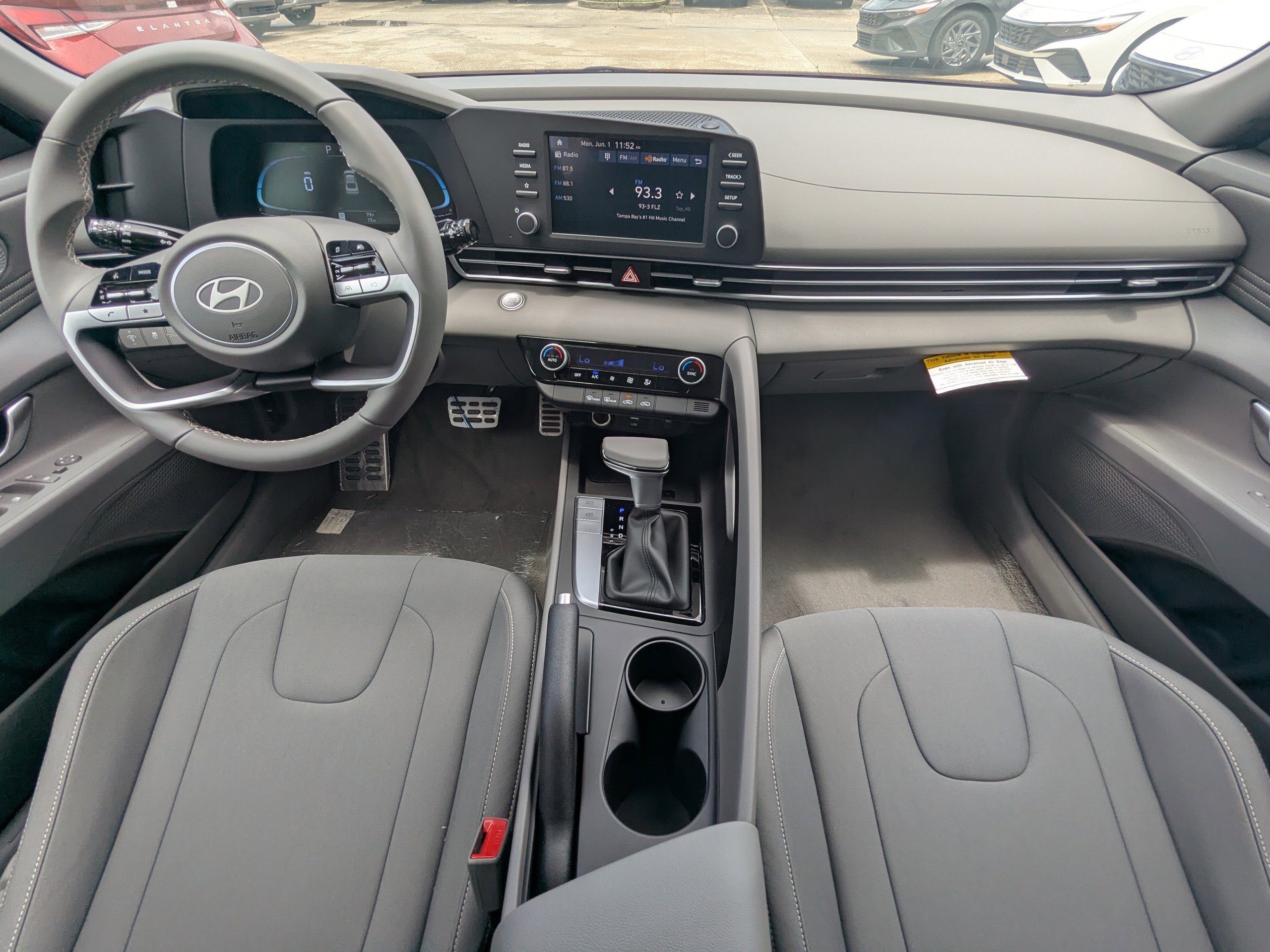 New 2025 Serenity White Hyundai SEL Sport image 16