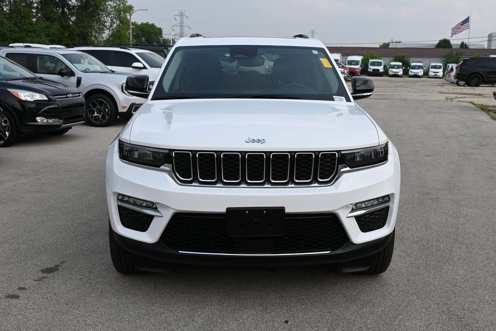 Used 2023 Bright White Clearcoat Jeep 4xe image 6