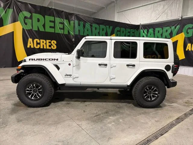 New 2026 Bright White Clear-Coat Exterior Paint Jeep Rubicon X image 3