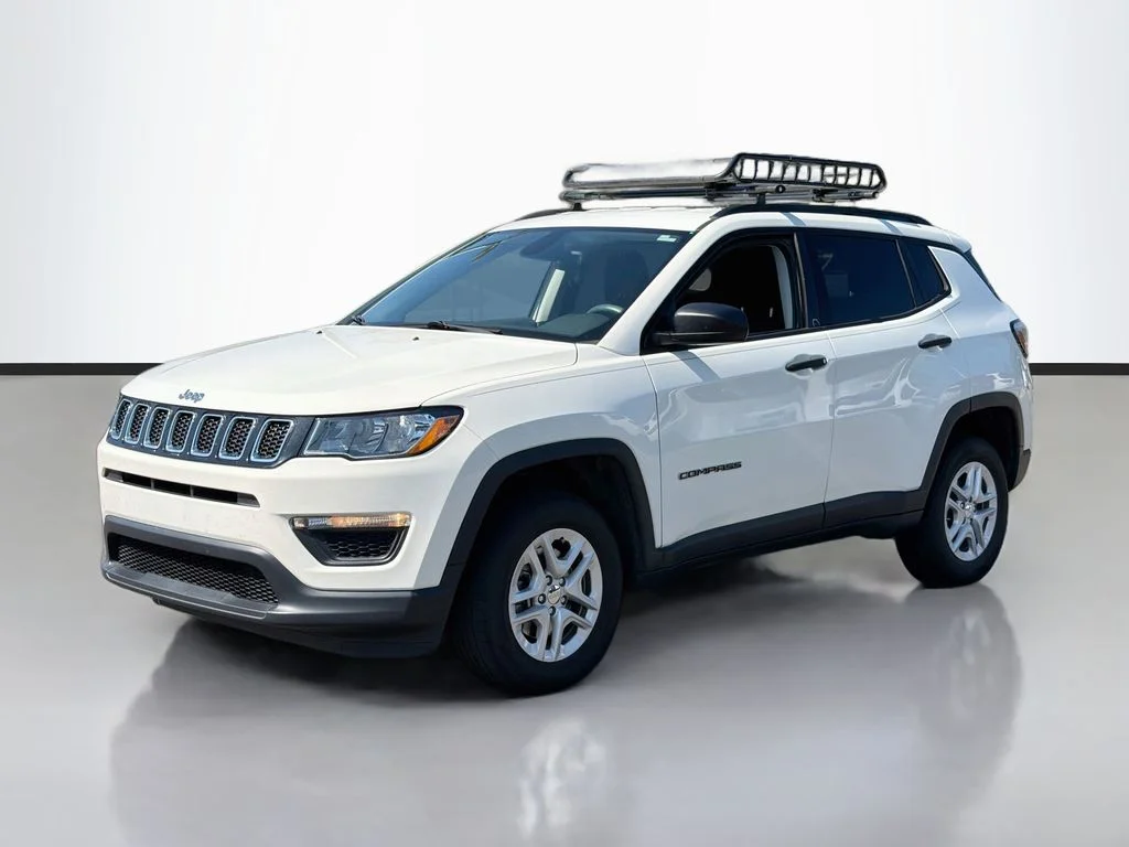 Used 2018 Jeep Compass Sport with VIN 3C4NJDAB5JT261672 for sale in Indian Trail, NC