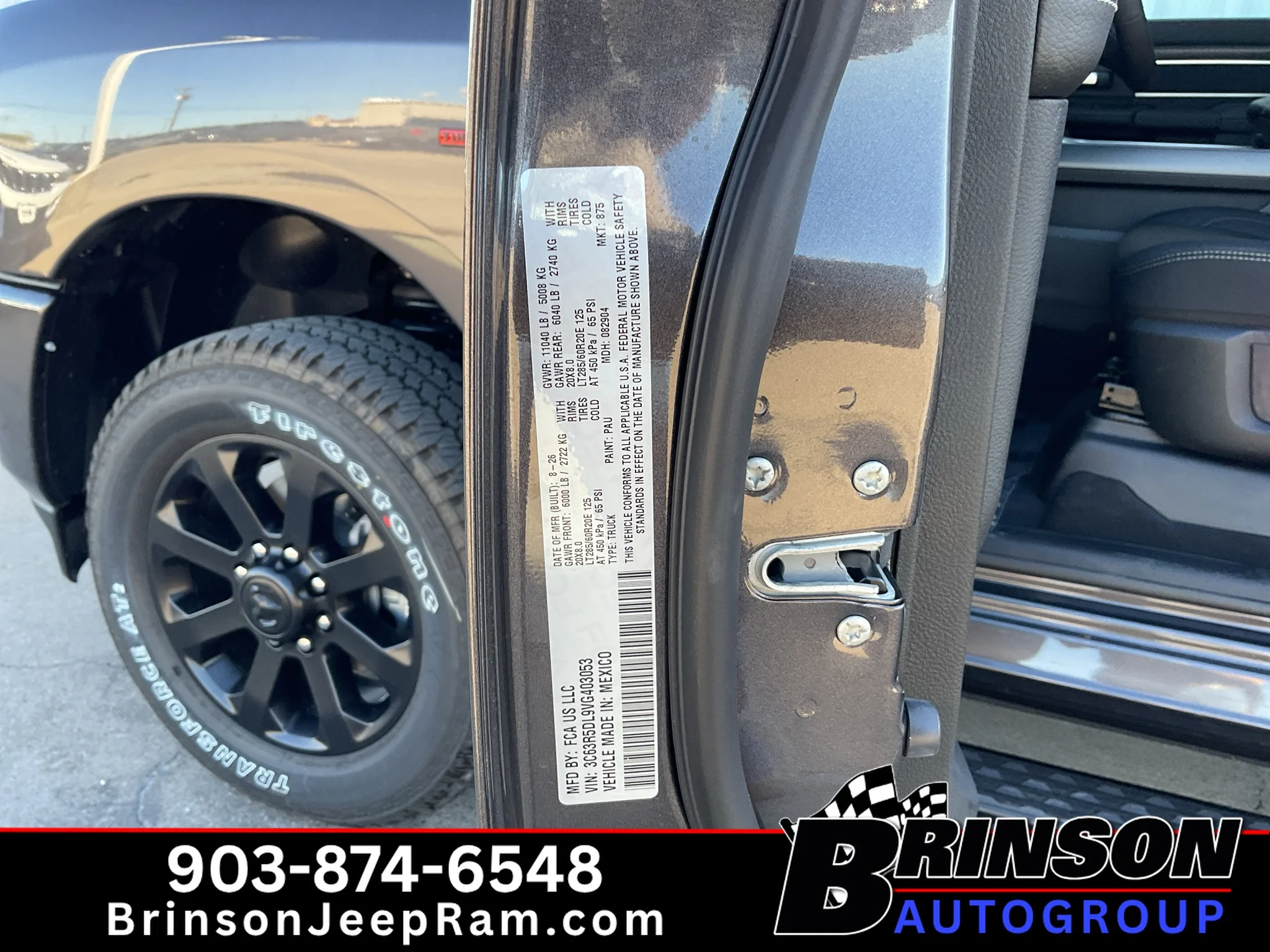 New 2027 Granite Crystal Metallic Clearcoat Ram Lone Star image 19