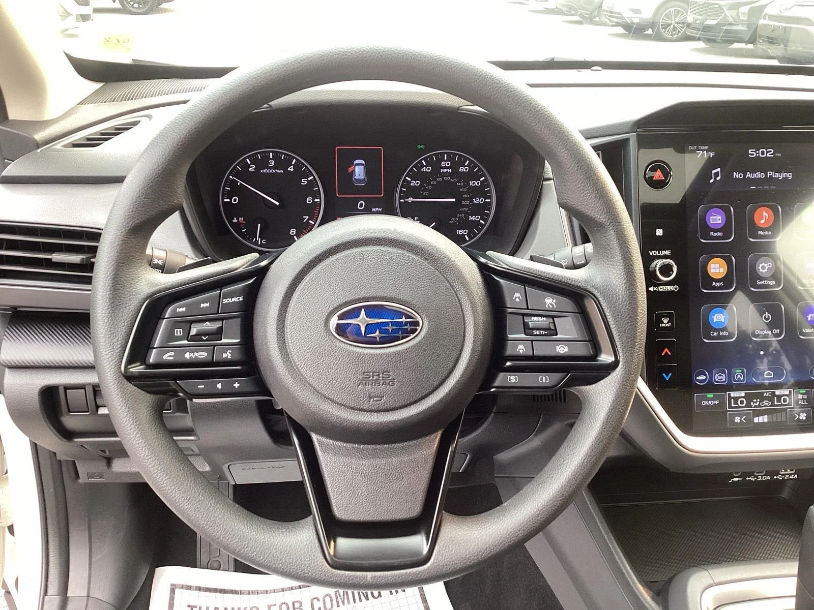 Used 2024 Crystal White Pearl Subaru Premium image 14