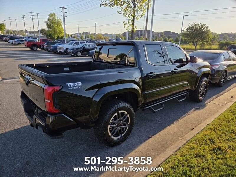 Used 2025 Black TOYOTA TRD SPORT image 3