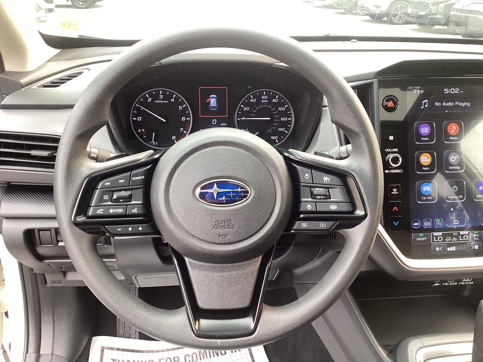 Used 2024 Crystal White Pearl Subaru Premium image 14