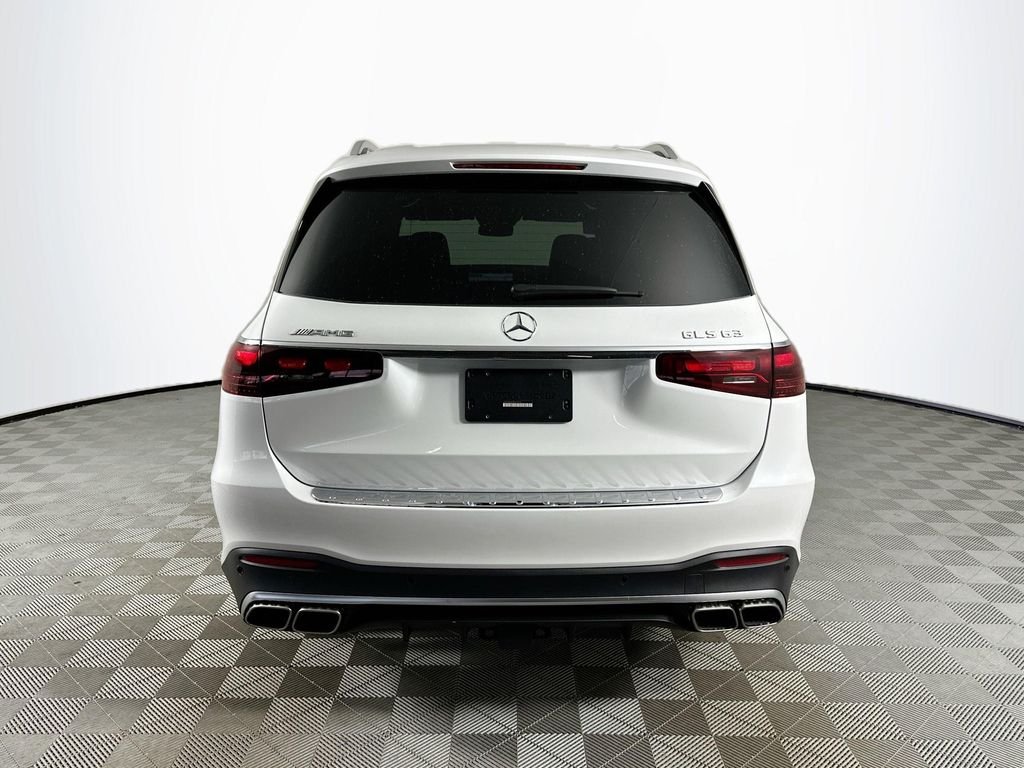 New 2026 MANUFAKTUR Moonlight White Metallic Mercedes-Benz GLS 63 AMG® image 6