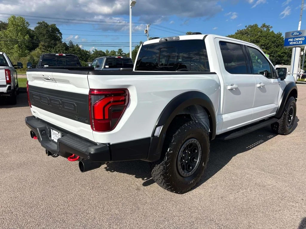 Used 2025 Oxford White Ford Raptor image 3