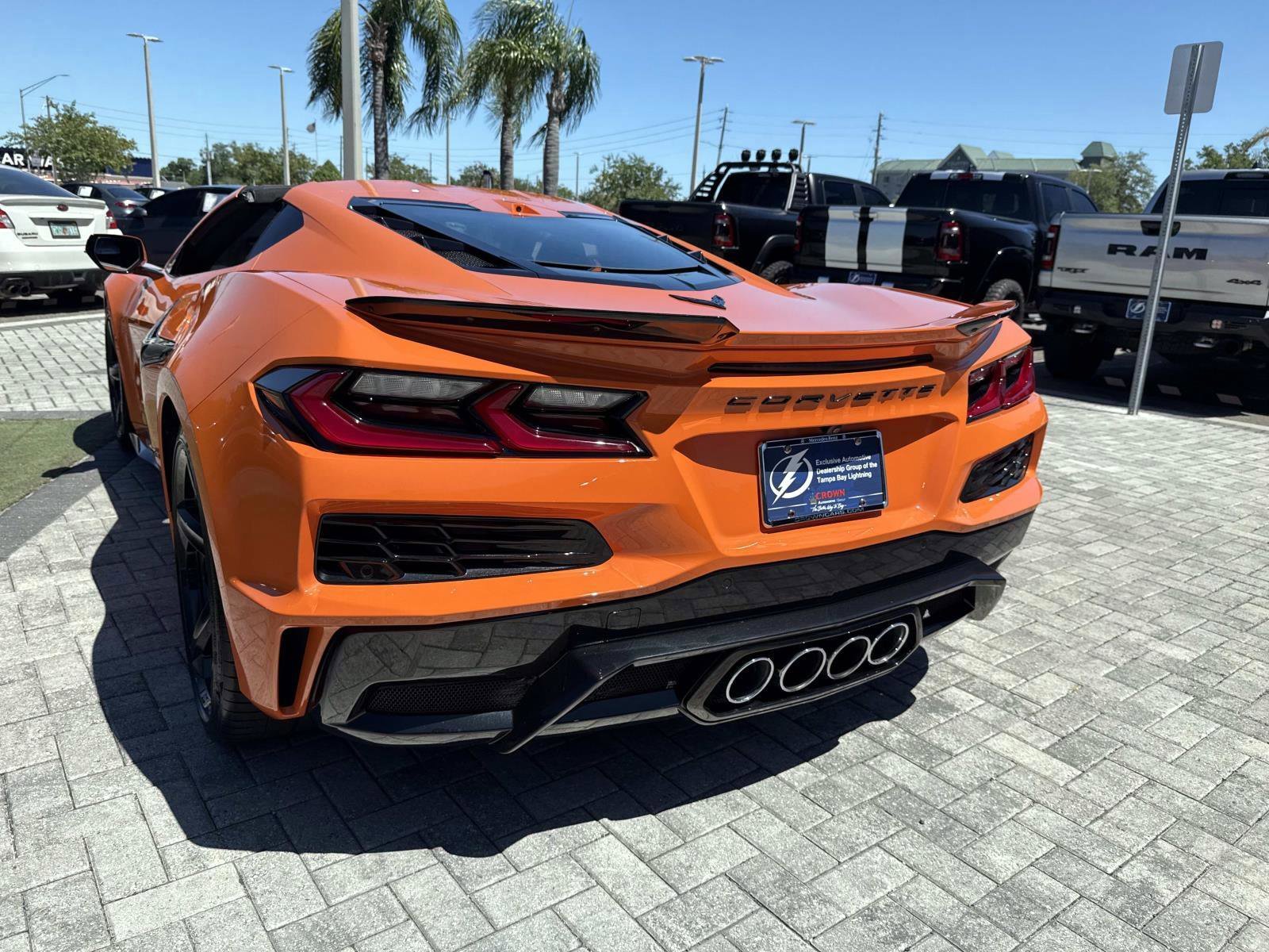 Used 2023 Amplify Orange Tintcoat Chevrolet Z06 image 9