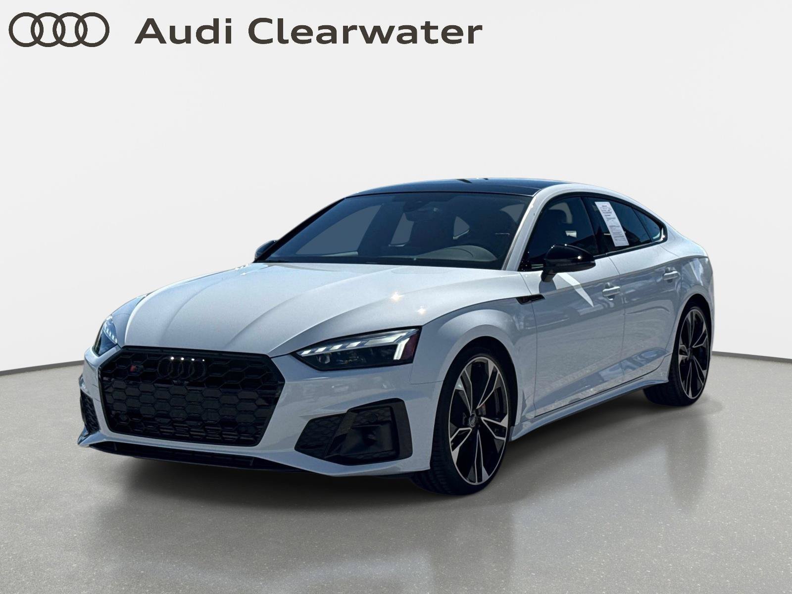 Certified Used 2023 Glacier White Audi Premium Plus image 1