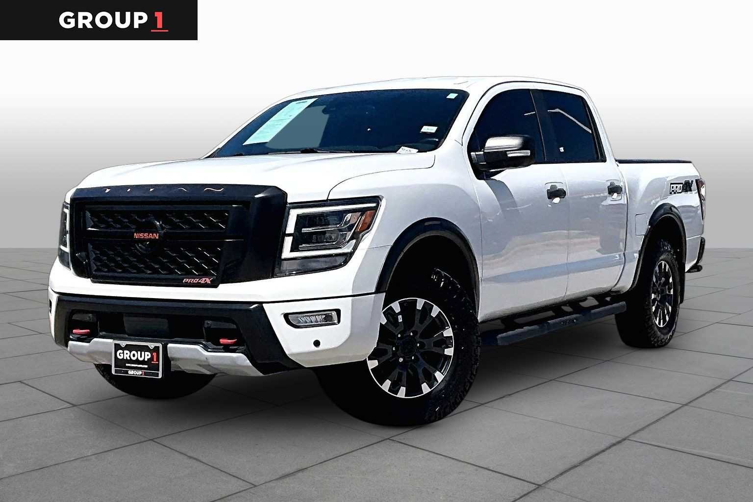 Pre-Owned 2021 Nissan Titan PRO-4X 4WD Crew Cab Pickup