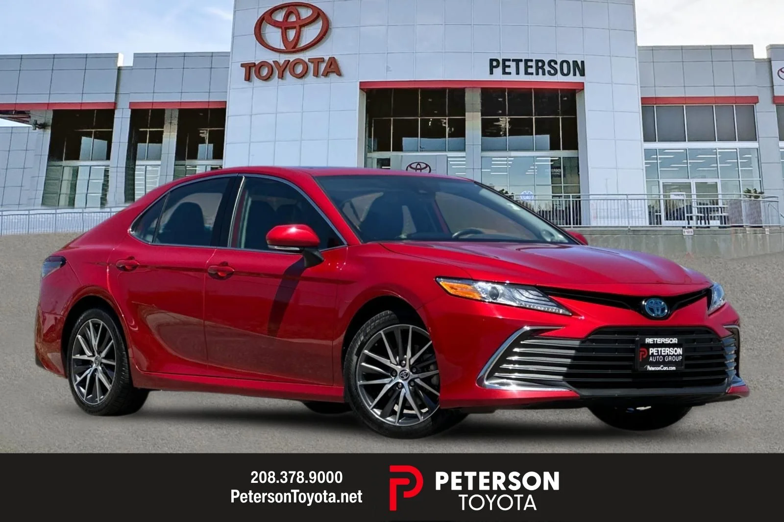 Used 2023 Red Toyota XLE image 1