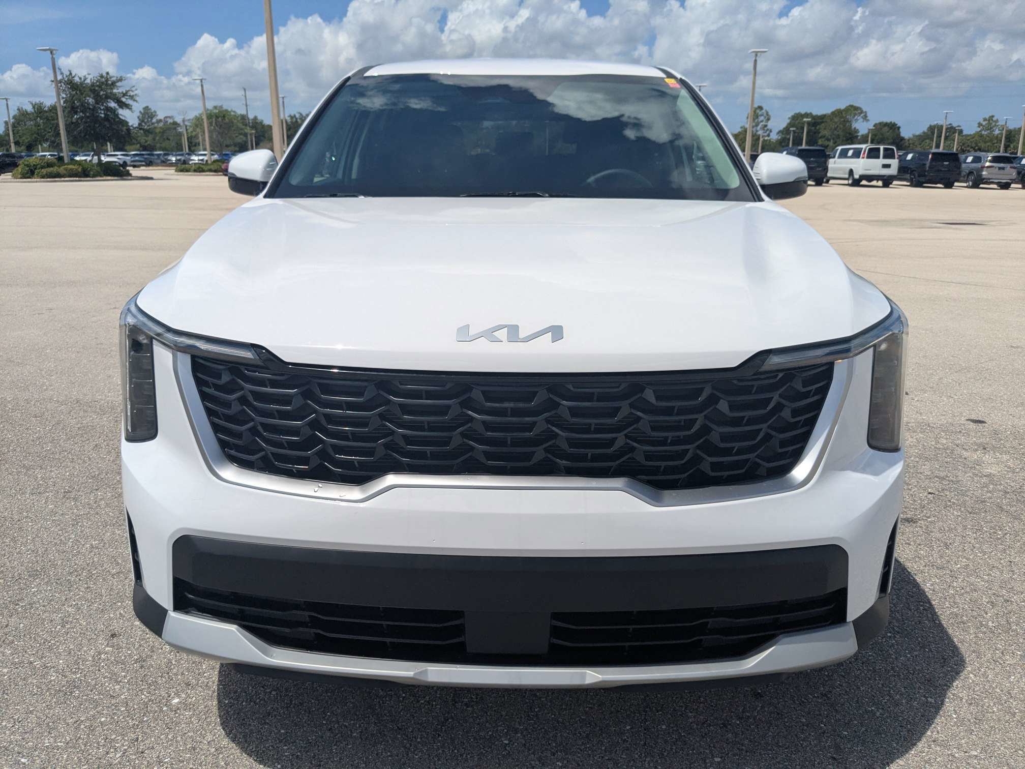 New 2026 Glacial White Kia LX image 3
