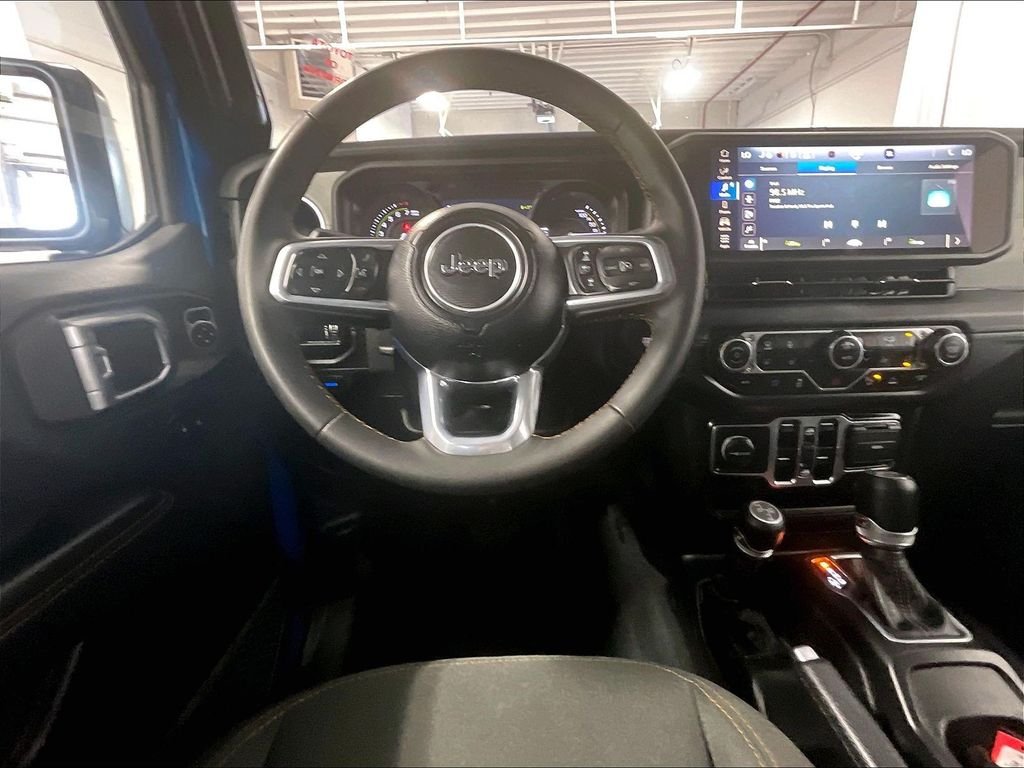 Used 2024 Blue Jeep Sahara 4xe image 17