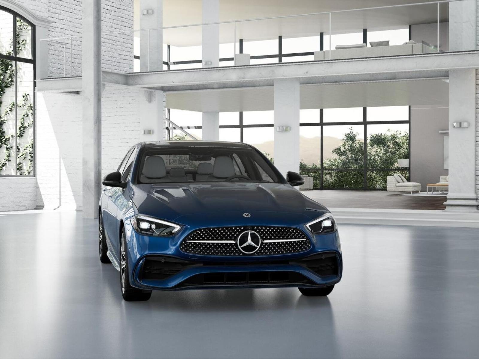 New 2026 Starling Blue Metallic Mercedes-Benz C 300 4D Sedan image 9