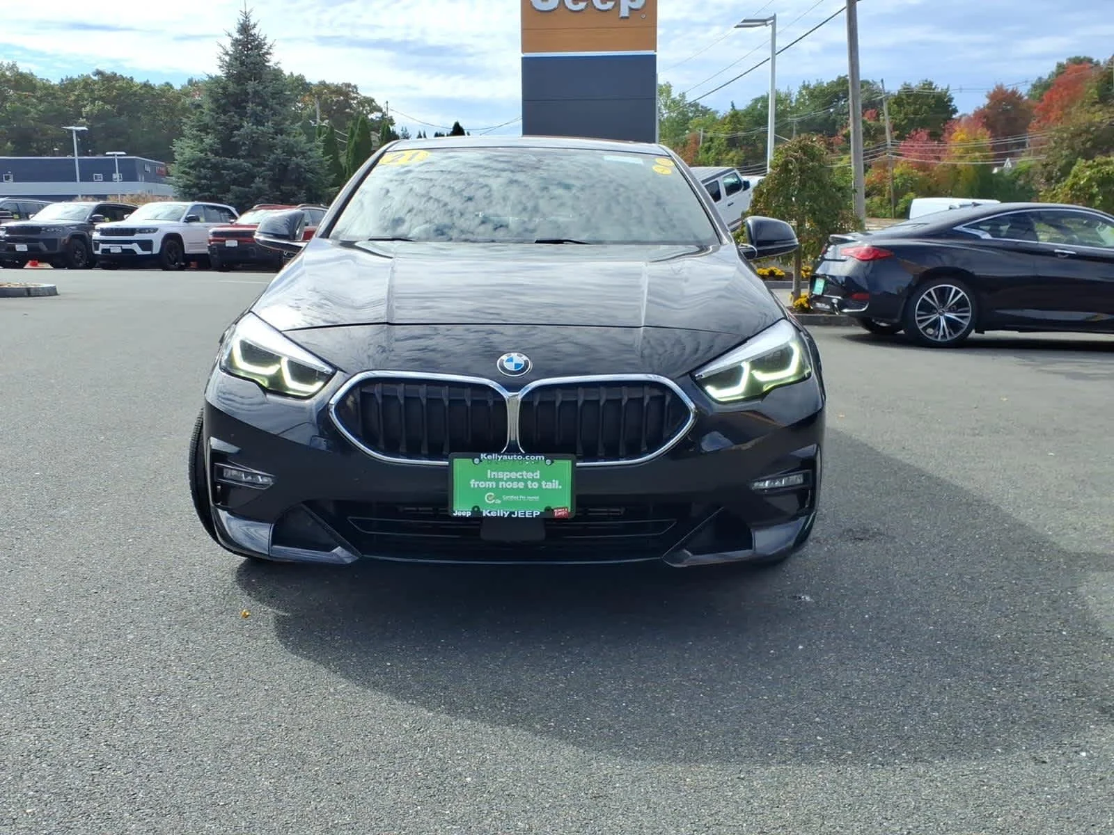 Certified Used 2021 Black Sapphire Metallic BMW 228i xDrive image 3