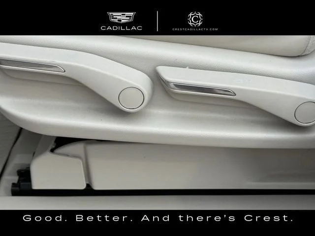 Used 2023 Crystal White Tricoat CADILLAC Premium Luxury Platinum image 37