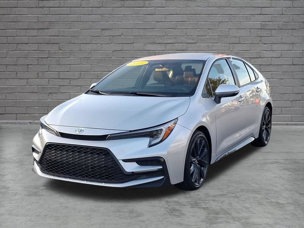 Used 2025 Silver Toyota SE image 3
