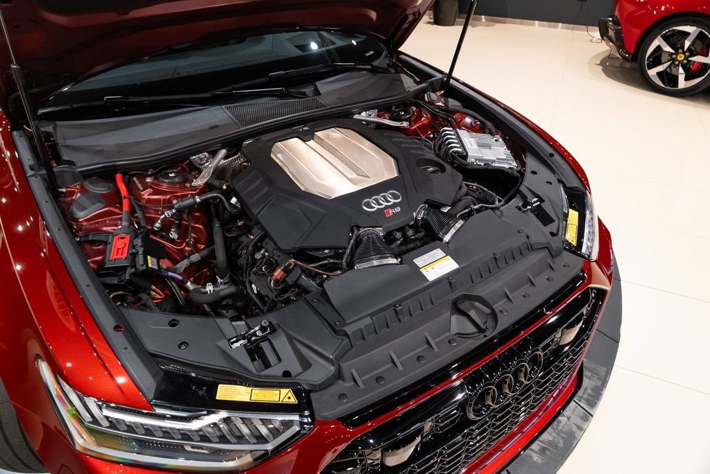Used 2025 Grenadine Red Metallic Audi 4.0T image 45