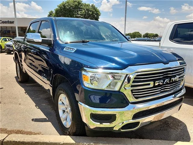 Used 2024 Blue RAM Laramie 4x2 Crew Cab 144.5 in. WB image 4