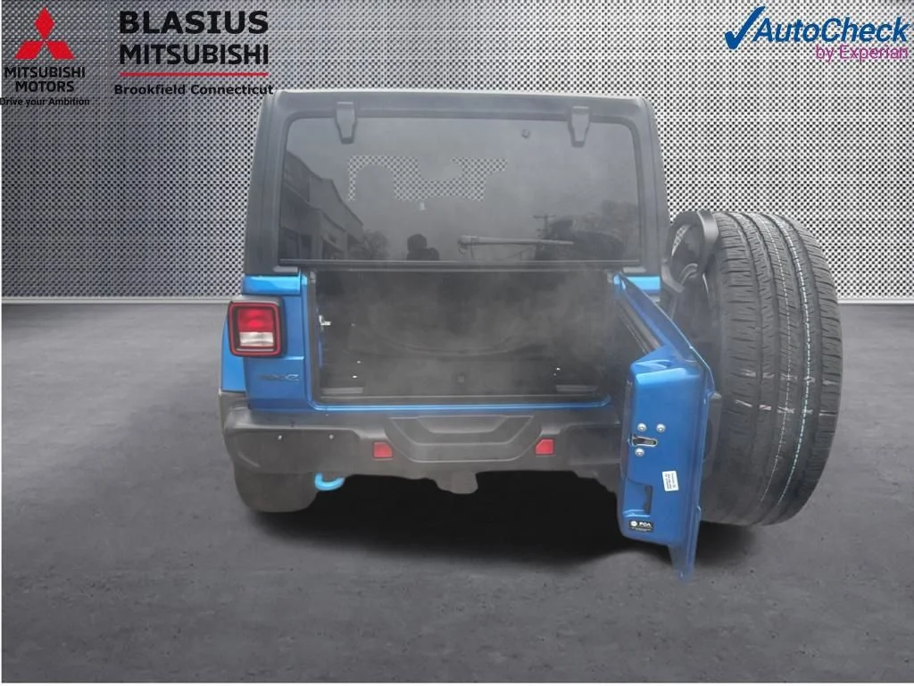 Used 2024 Blue Jeep Sport S 4xe image 30