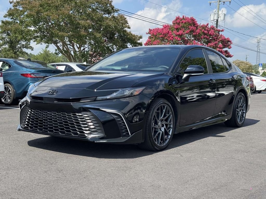 Used 2025 Black Toyota SE image 25