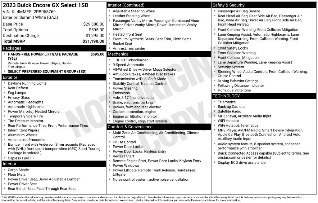 2023 Buick Encore GX Select - Photo 31