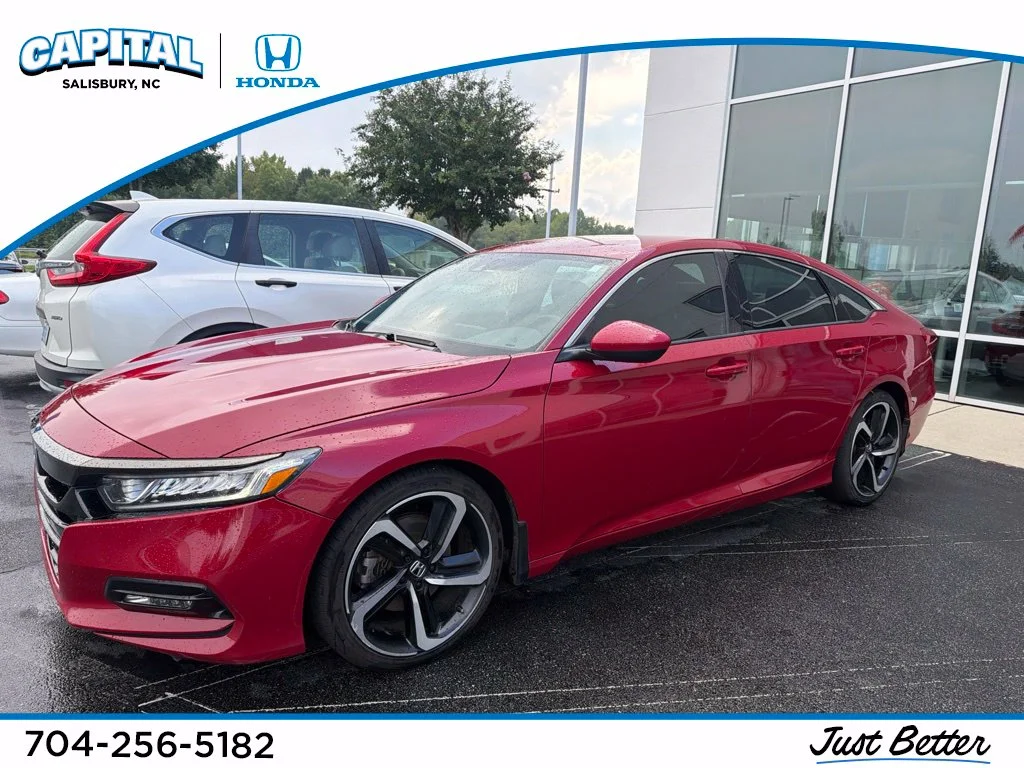 Used 2020 Red Honda Sport image 1