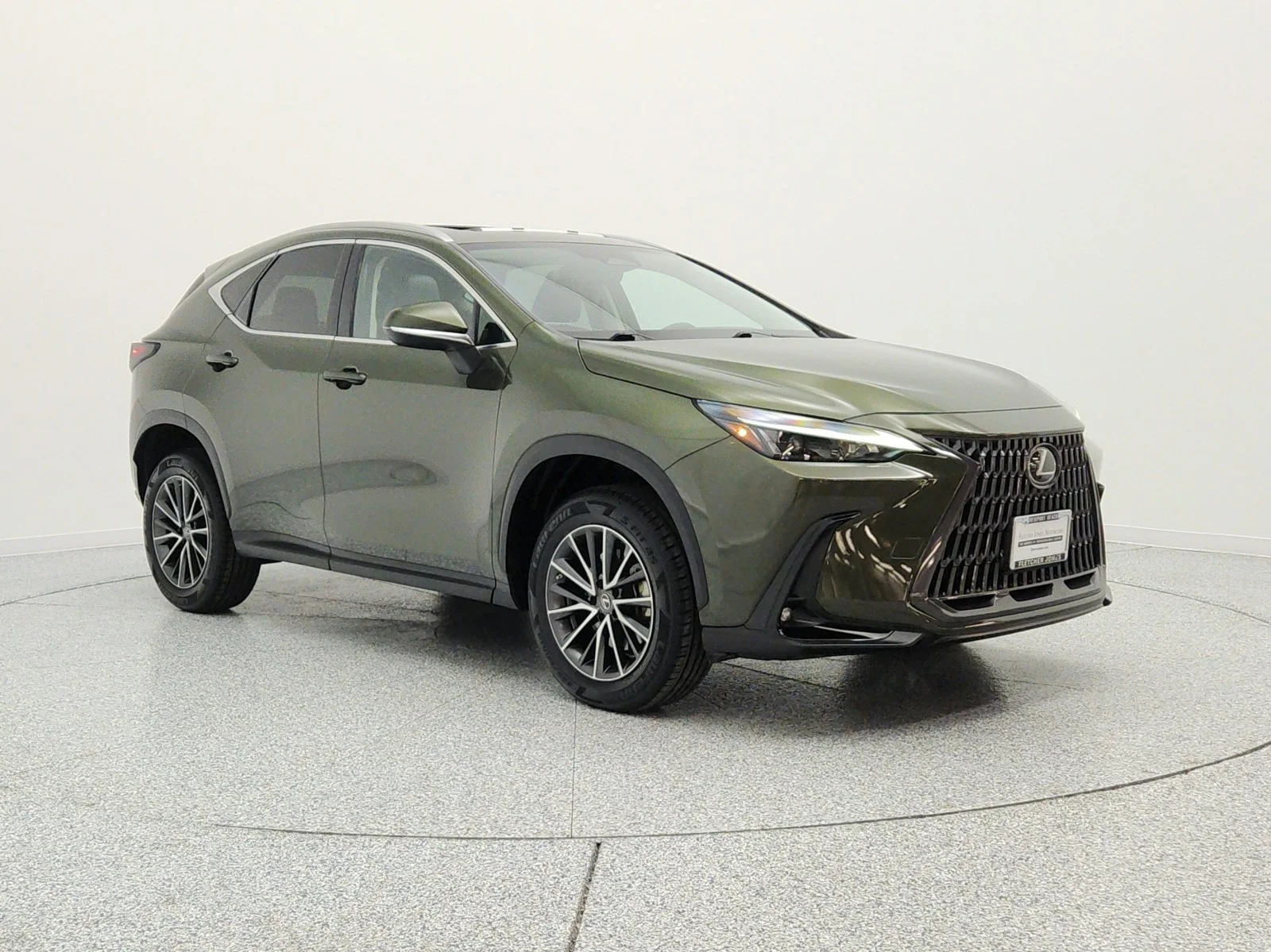 Used 2022 Nori Green Pearl Lexus NX 350 AWD image 3