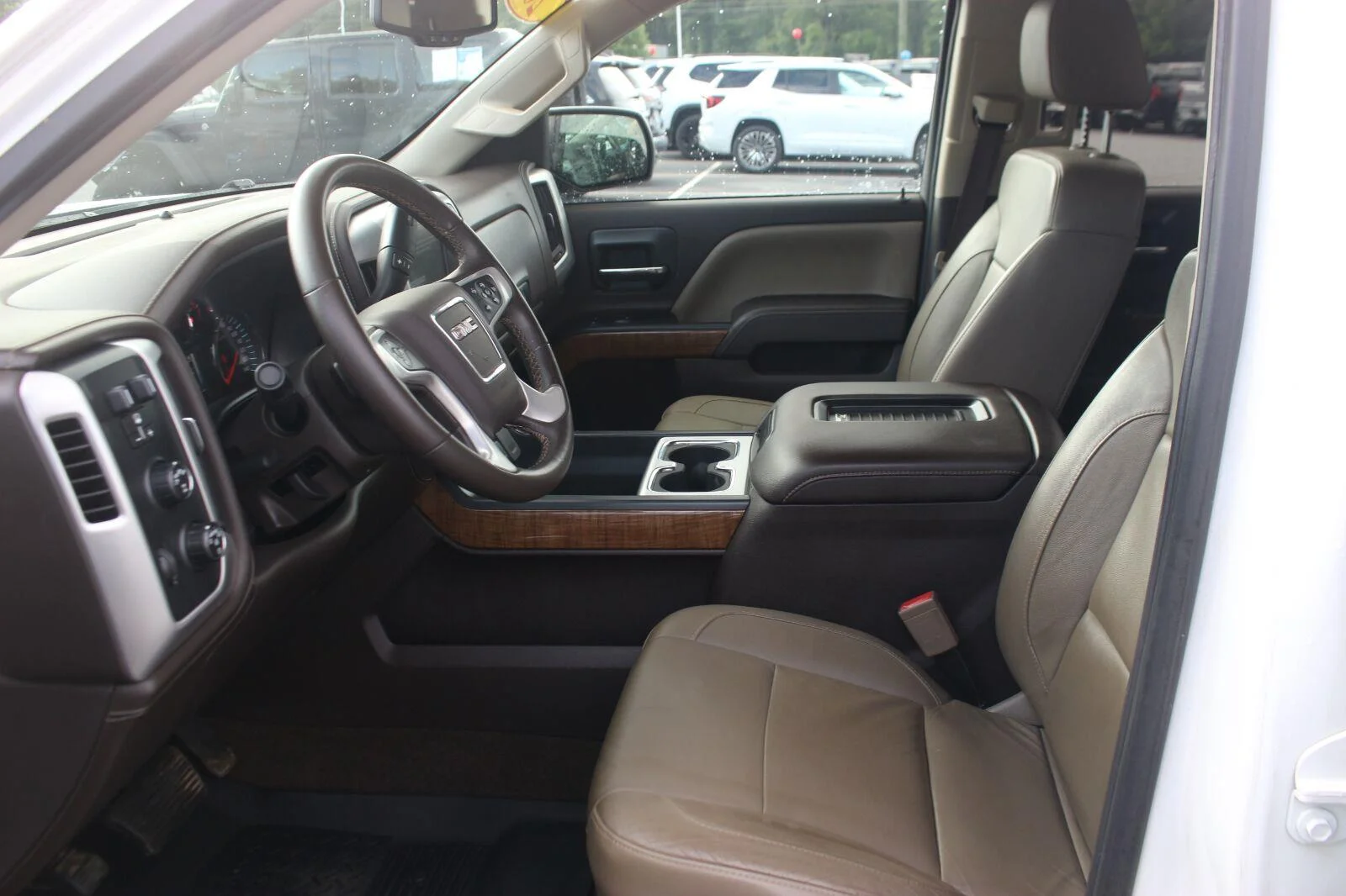 Used 2017 SUMMIT WHITE GMC SLT image 17
