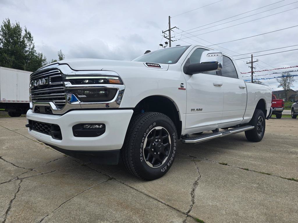 Used 2025 Bright White Clearcoat Ram Laramie image 7