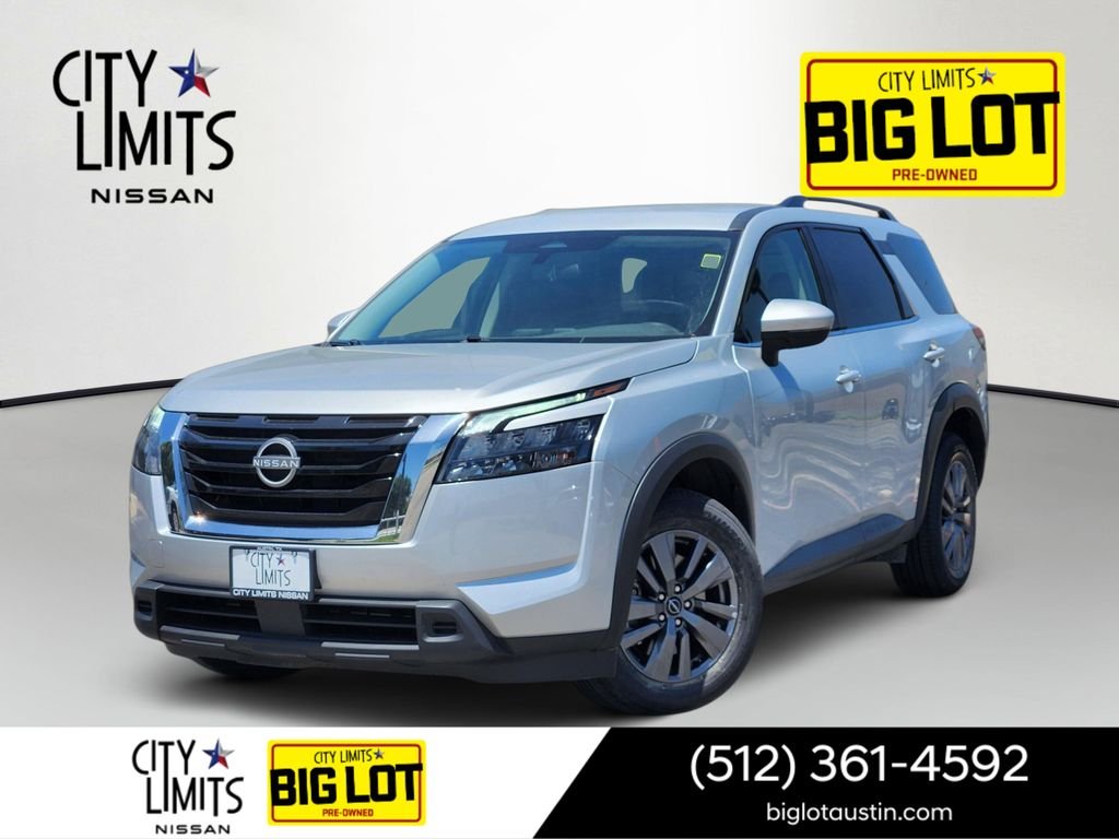 Certified Used 2025 Silver Nissan SV image 1