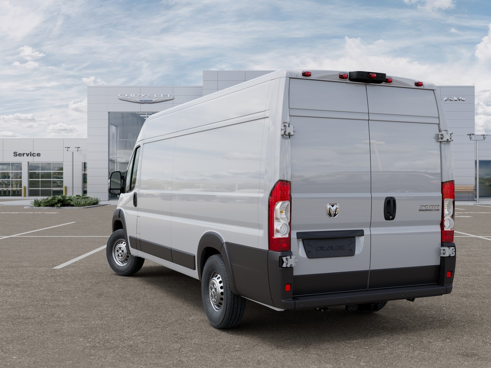 New 2026 Bright White Clearcoat RAM High Roof image 29
