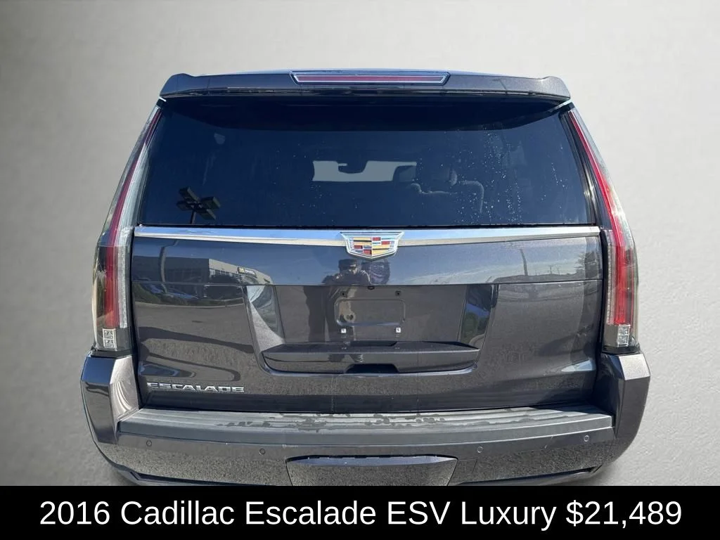 Used 2016 Gray Cadillac Luxury image 4