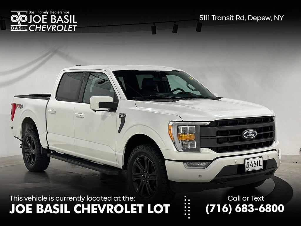 Used 2022 White Ford Lariat image 1