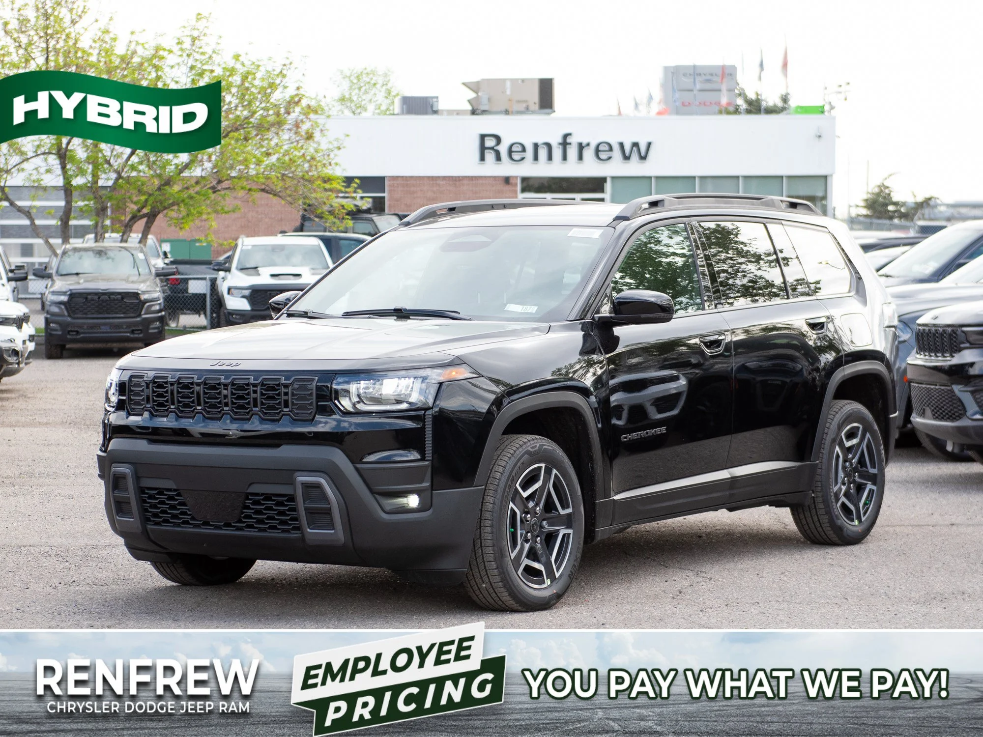 New 2026 Black Jeep Limited * Hybrid image 1