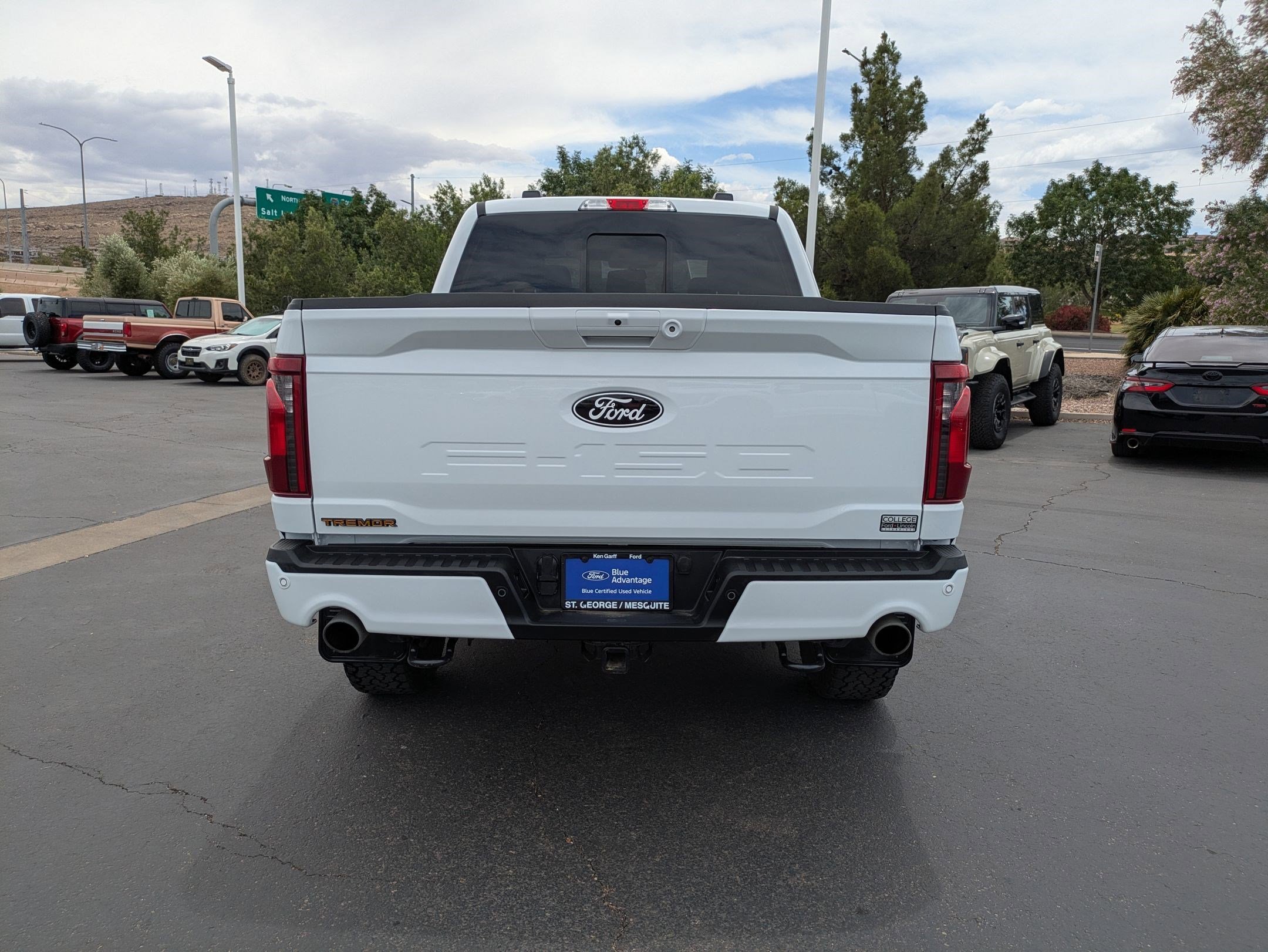 Certified Used 2025 Blue Ford Tremor image 4