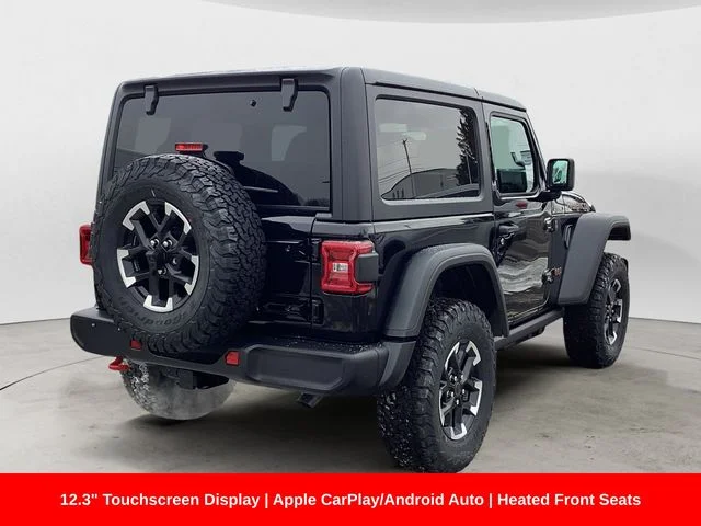 New 2026 Black Clearcoat Jeep 2-DOOR RUBICON image 6