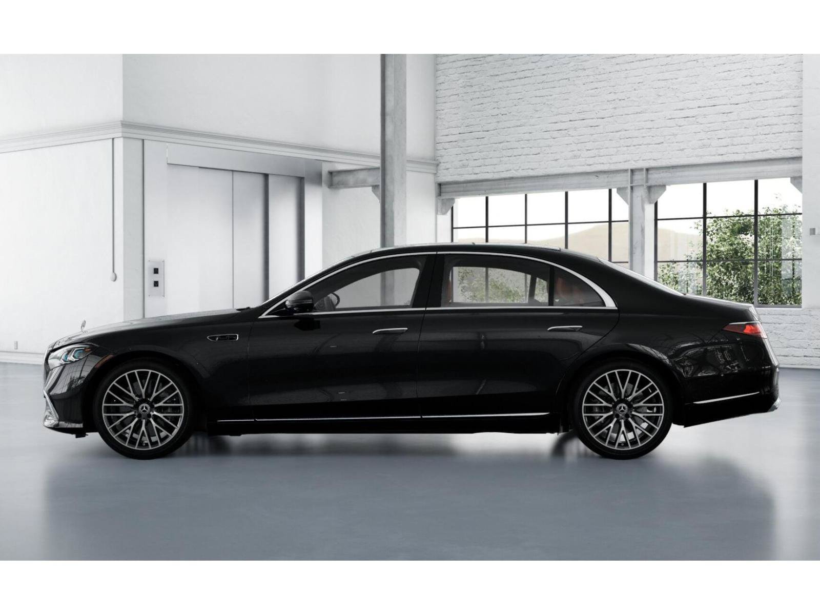 New 2027 Obsidian Black Metallic Mercedes-Benz S 580 4MATIC® Sedan image 13