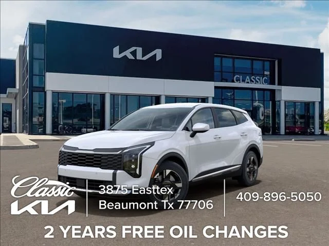 New 2026 White Kia LX image 1