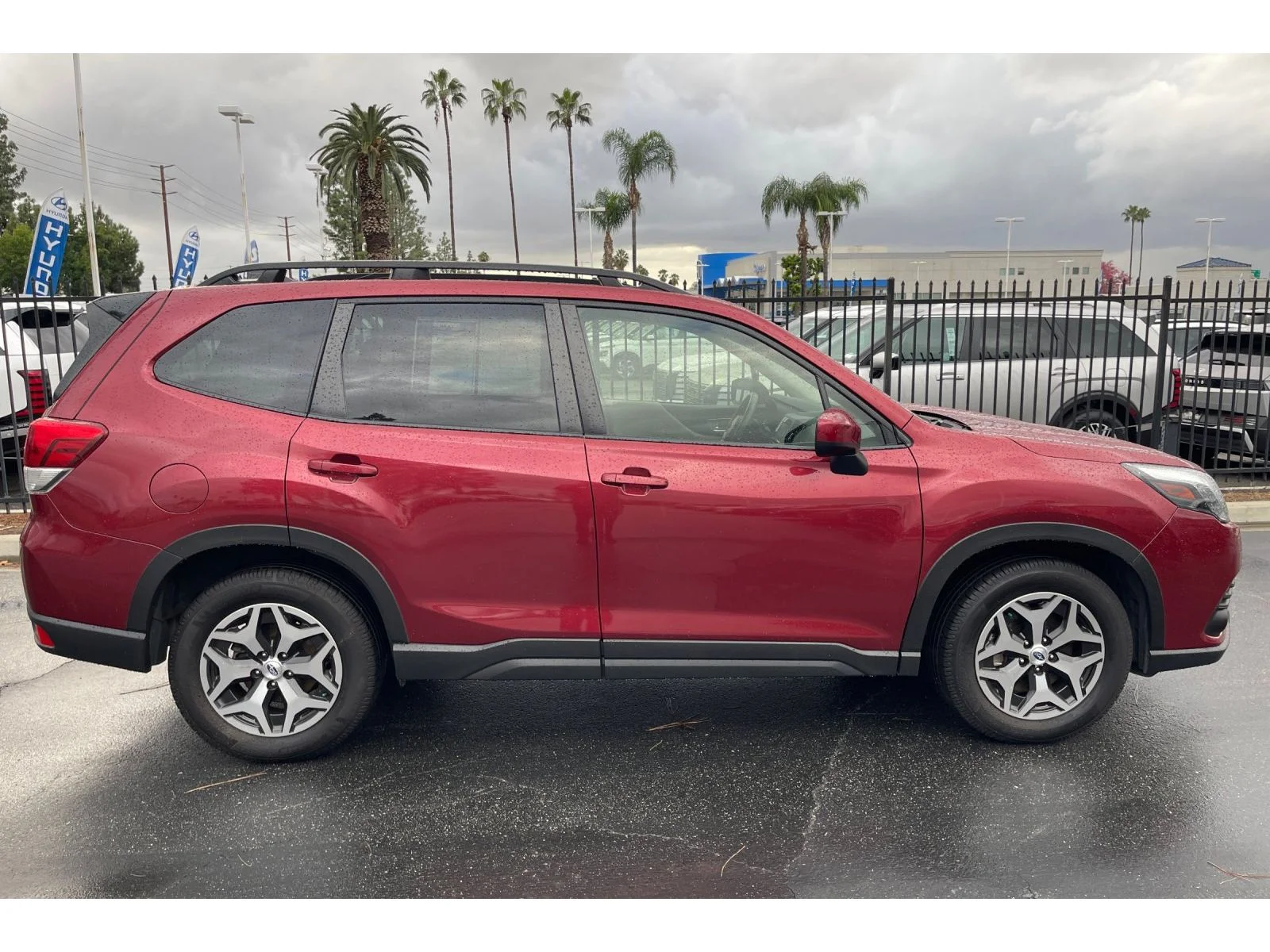 Used 2024 CRIMSON RED PEARL Subaru Premium image 7