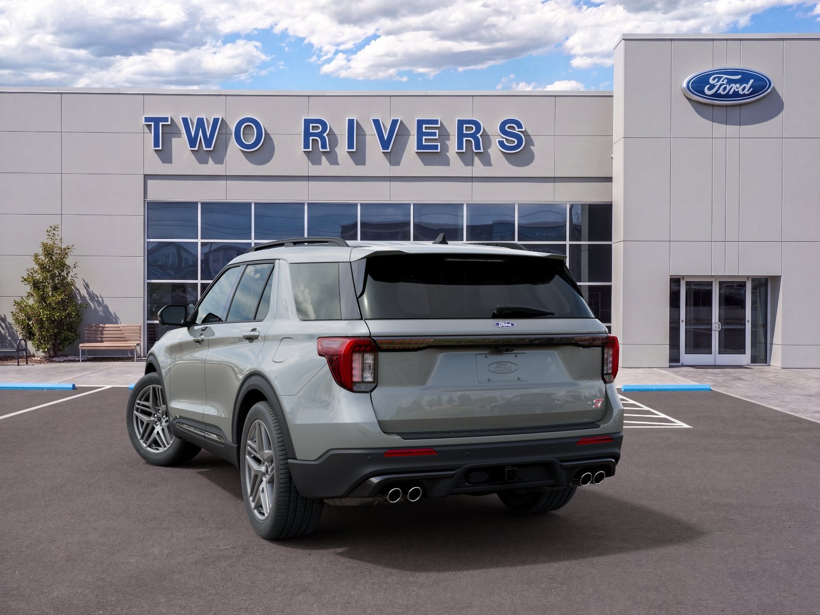 New 2027 Avalanche Gray Ford ST image 8