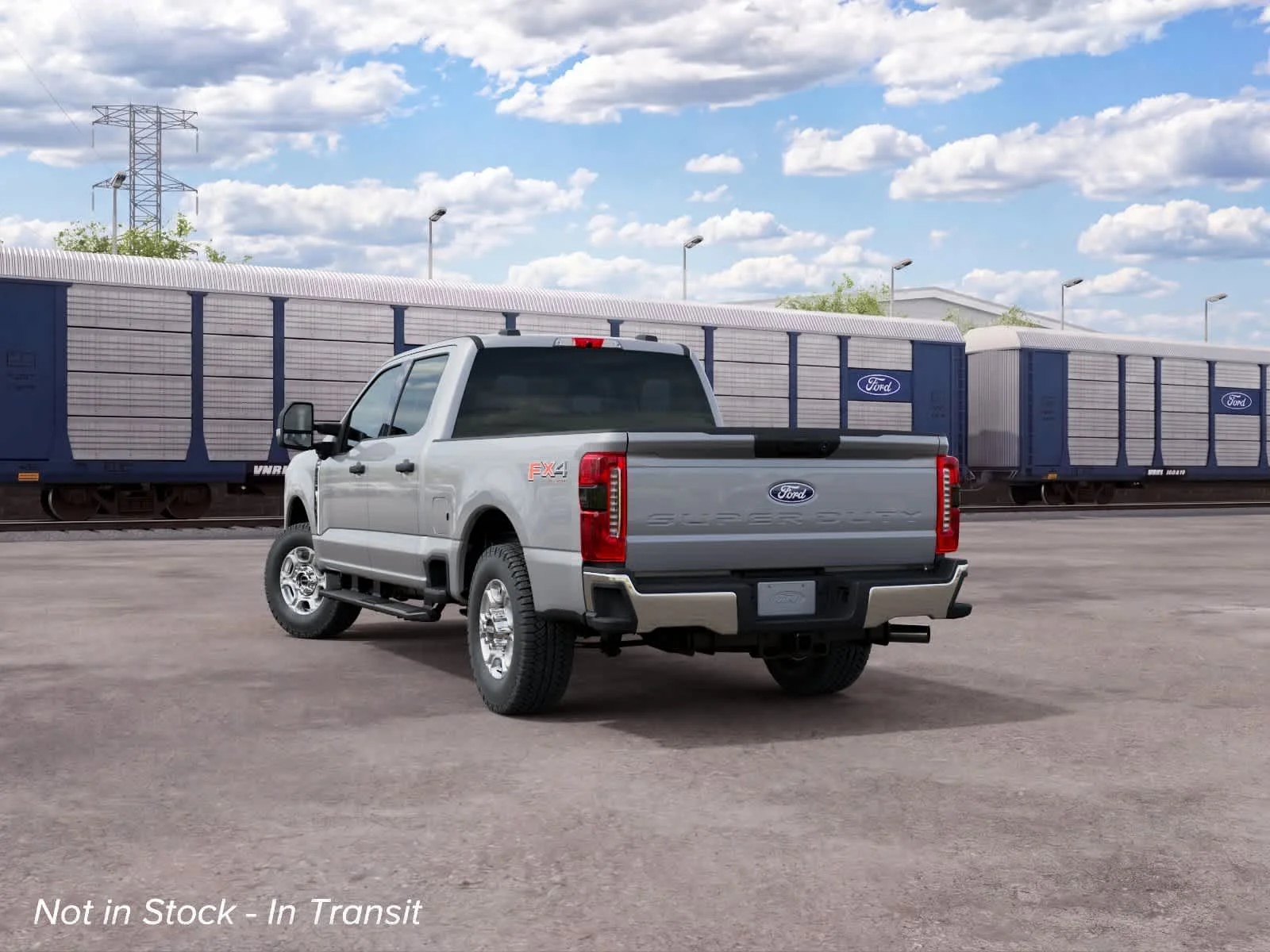 New 2027 Iconic Silver Metallic Ford F-250® XLT image 8