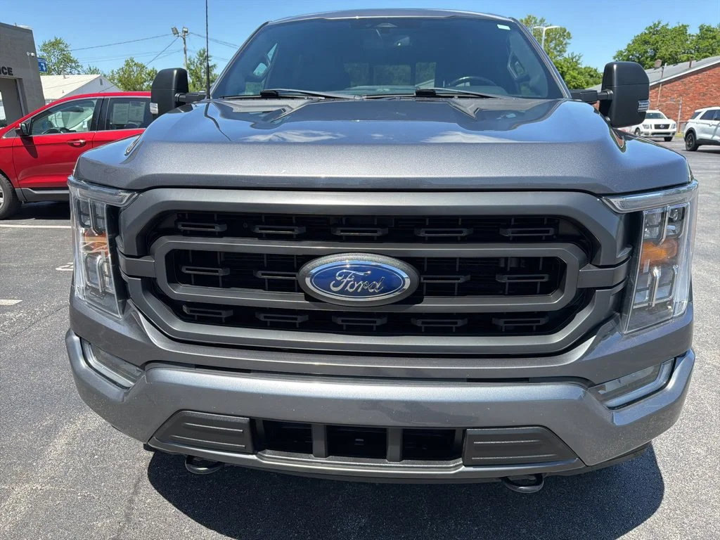 Used 2022 Carbonized Gray Metallic Ford XLT image 4