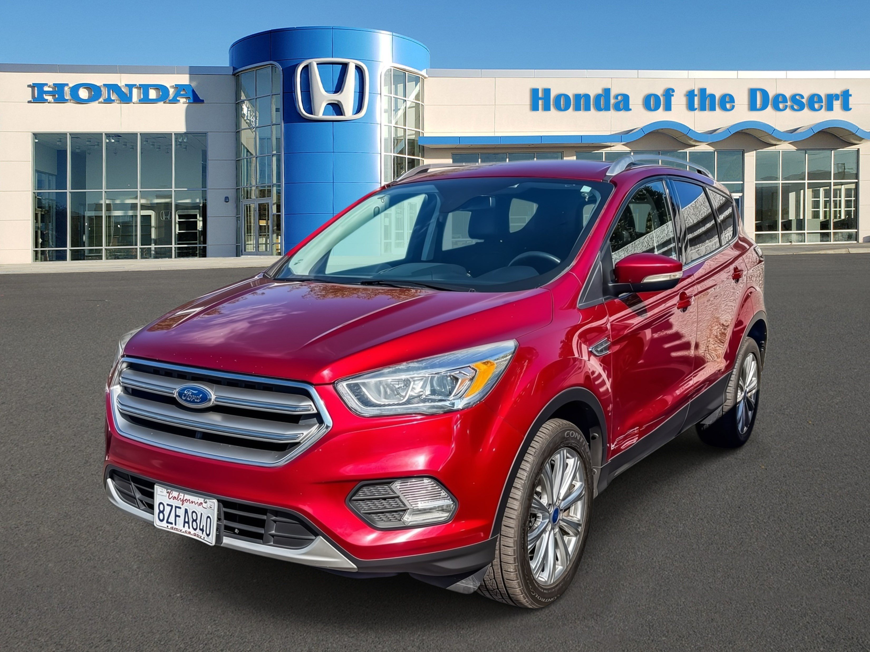 Used 2017 Ruby Red Metallic Ford Titanium image 3