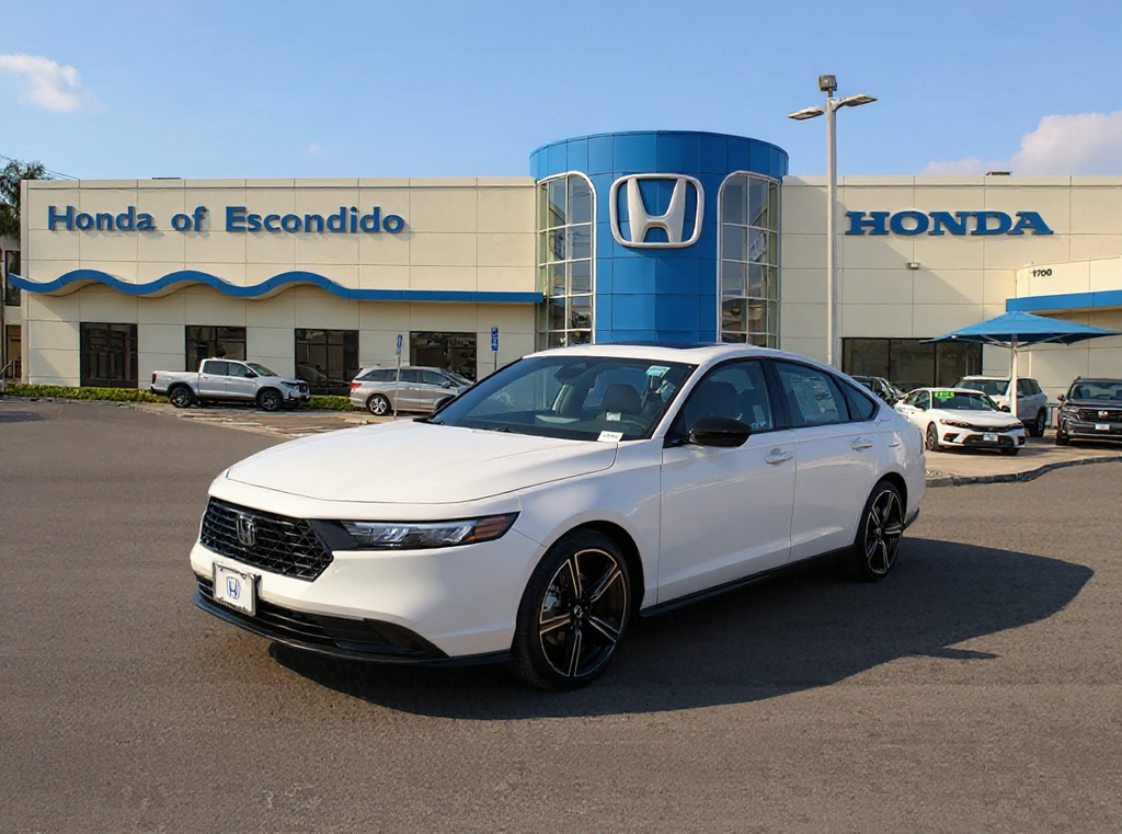 New 2026 Platinum White Pearl Honda Sport image 1