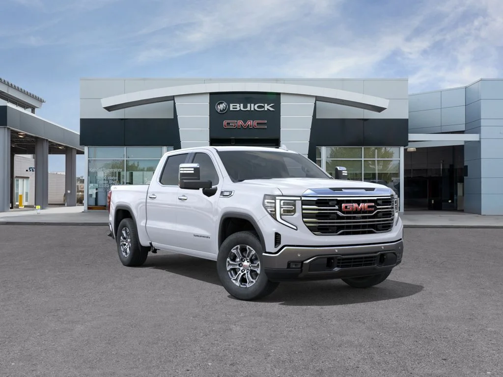 New 2026 Summit White GMC SLT image 1