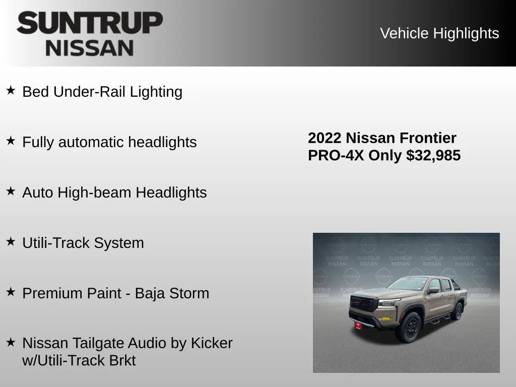 Used 2022 Beige Nissan PRO-4X image 25