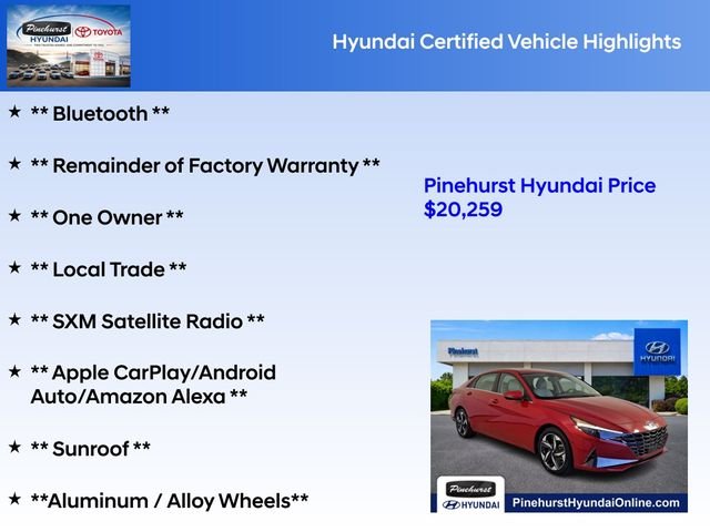 Certified Used 2023 Red Hyundai Limited image 19
