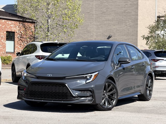 Used 2025 Midnight Black Metallic Toyota SE image 15